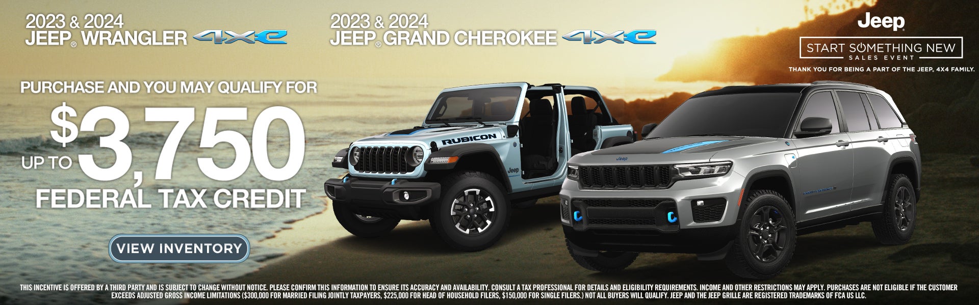2023 & 2024 Jeep Wrangler and Grand Chero Federal Tax Credit